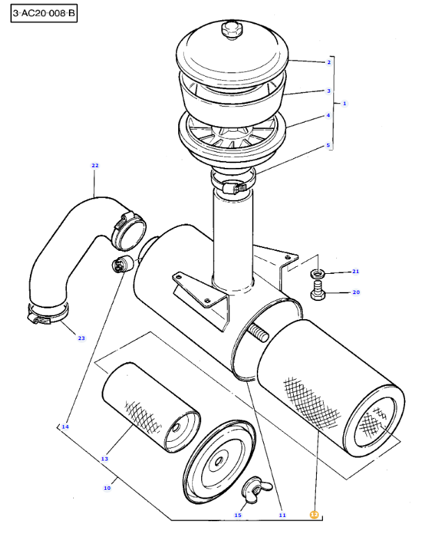 Air Filter 3595500M1 - Image 2