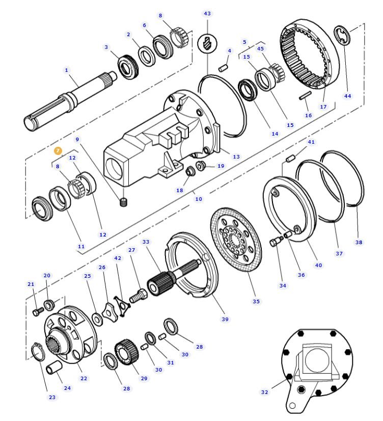 Rear Axle Bearing 3016138X91 - Image 2