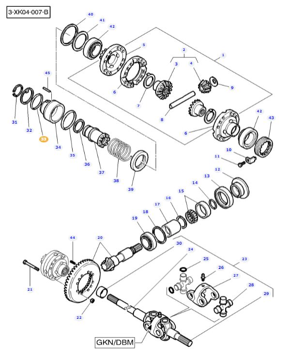 Front Differential Seal 3019927X1 - Image 2
