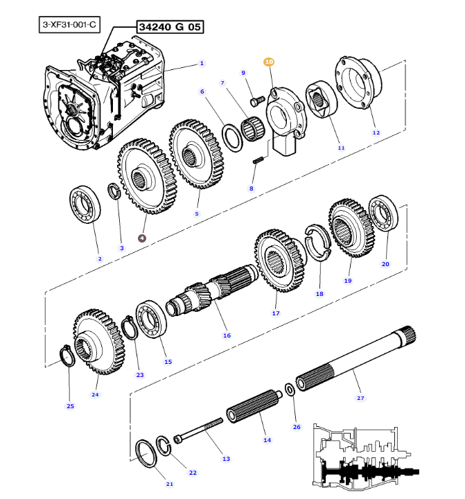 Pump Housing 3801560M3 - Image 2