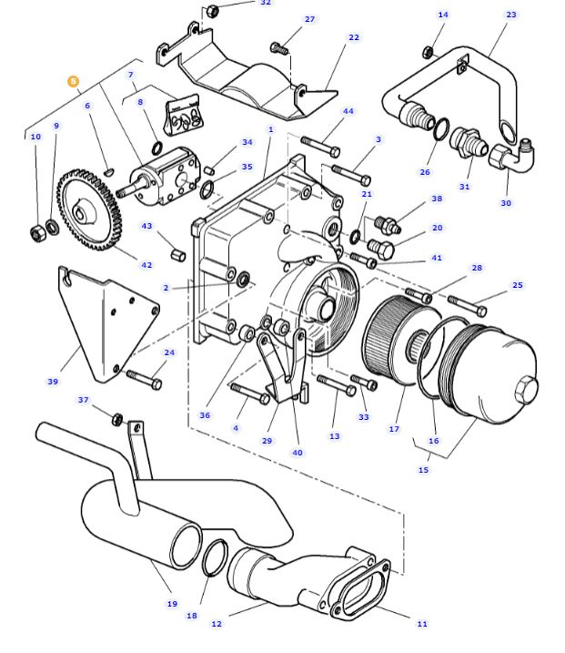 Bosch Hydraulic Charge Pump 3618001M3 - Image 2