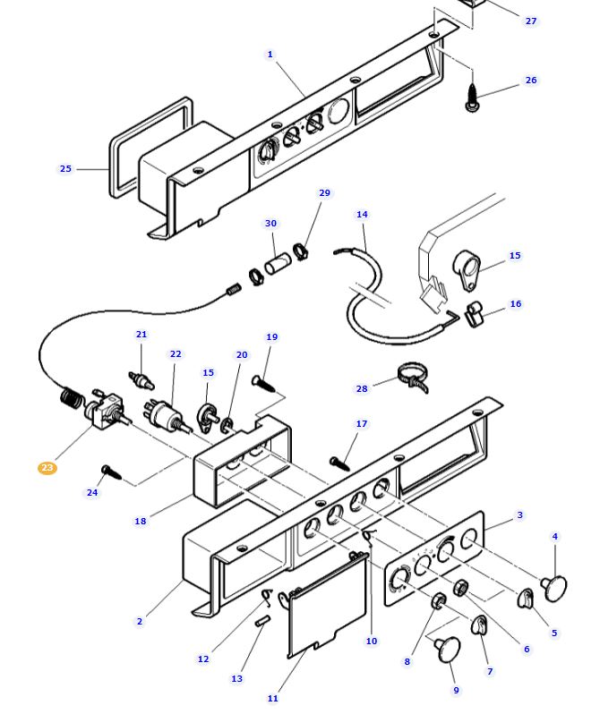 Heater Thermostat Switch 3902701M92 - Image 2