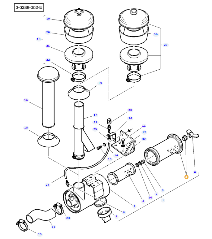 Air Filter 3824032M1 - Image 3