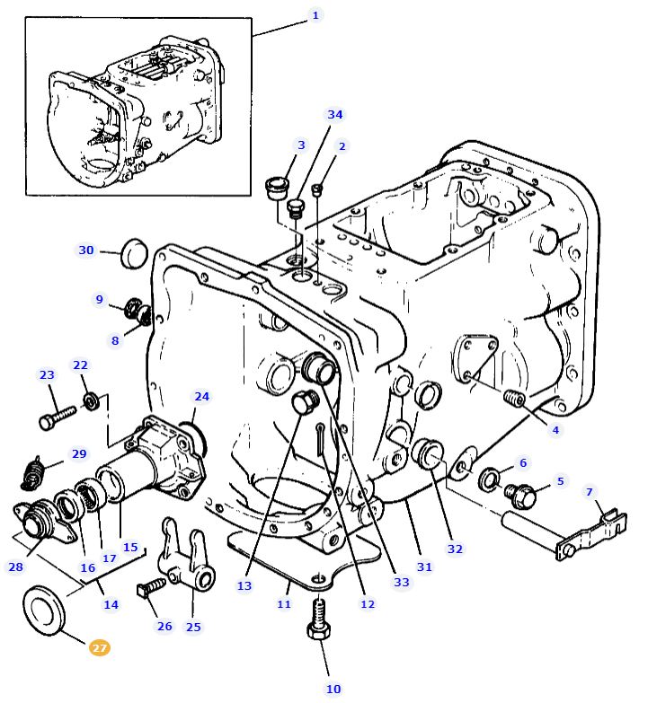 Clutch Release Bearing 892862M3 - Image 2