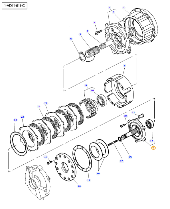 Input Shaft 3714410M11 - Image 3