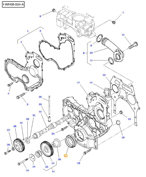 Timing Cover Seal 4226213M1 - Image 2