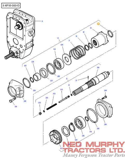 4wd Rangebox Seal 3807876M1 - Image 2