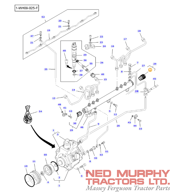 SISU Fuel Pressure Valve V837069409 - Image 2