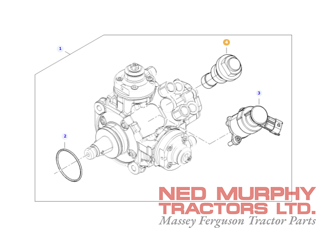 Injector Pump Valve V837091124 - Image 2